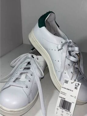 adidas White Stan Smith Low-Top Sneakers size 5